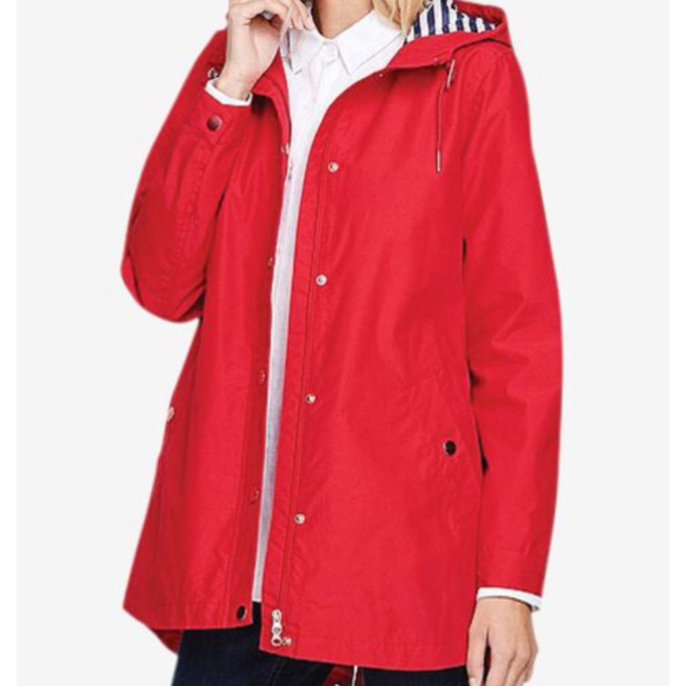 NWT Hooded Raincoat